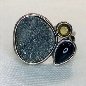 Silpada Crystal Cave Women's Ring Sz 8